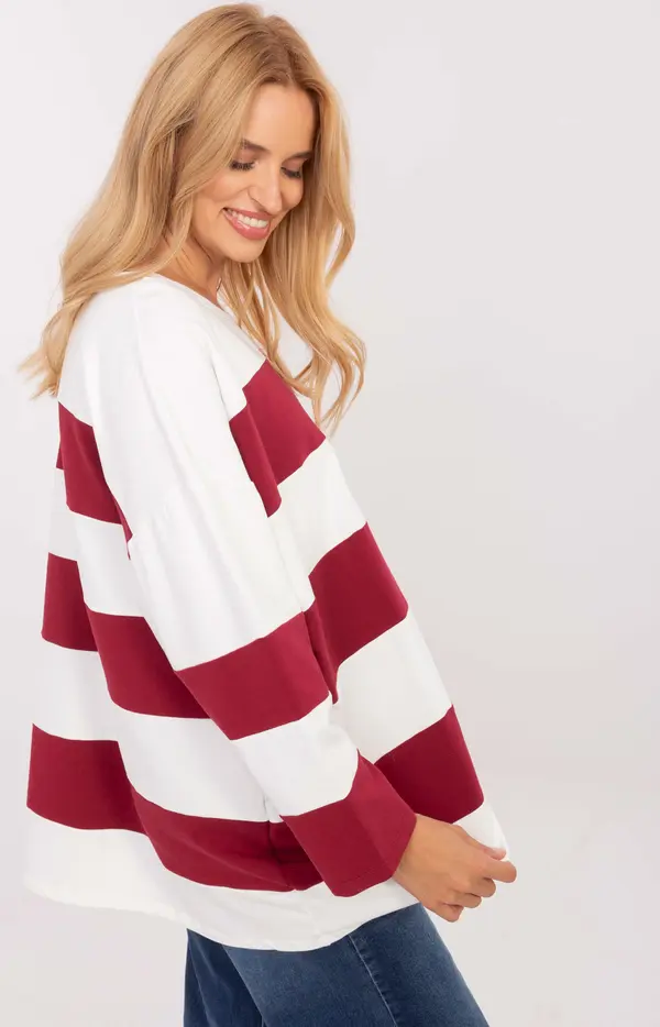 RELEVANCE Blouse-RV-BZ-A833.50-burgundy