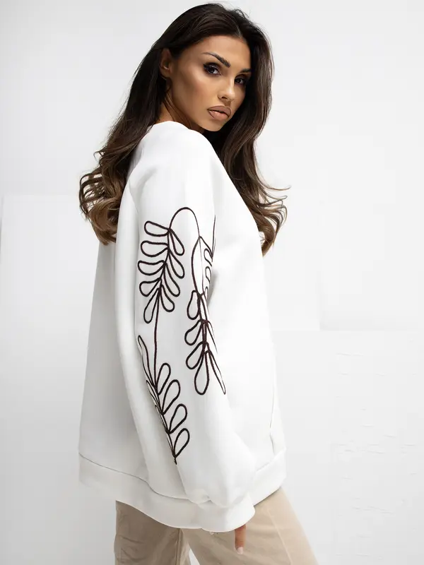 RUE PARIS Blouse-RW-BL-A1042.25-ecru