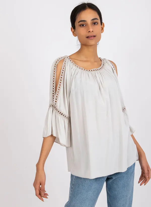 Och Bella Blouse-TW-BZ-BI-82198.46-light beige