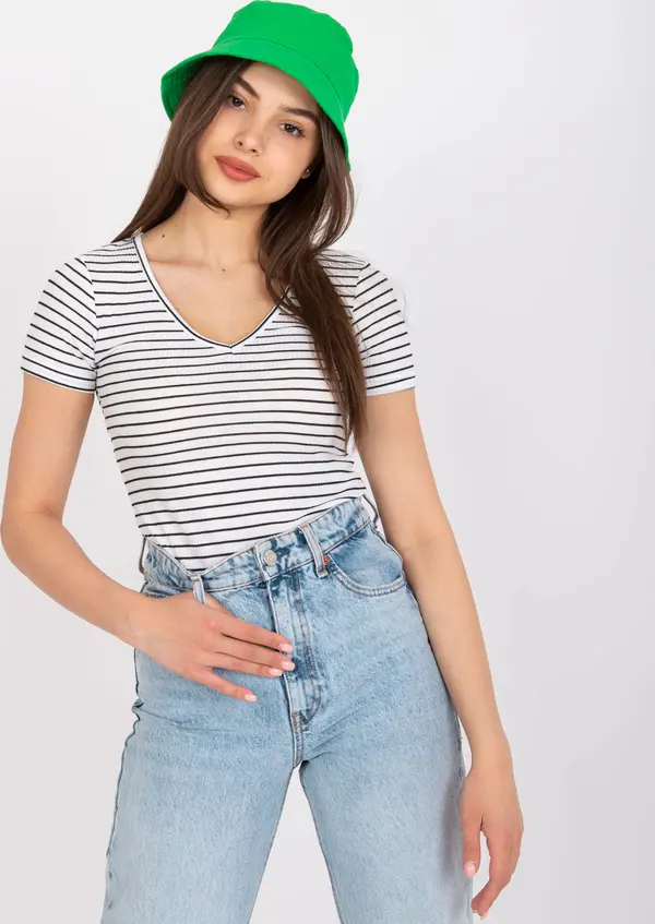 Och Bella Blouse-TW-BZ-BL-005.39X-white-black