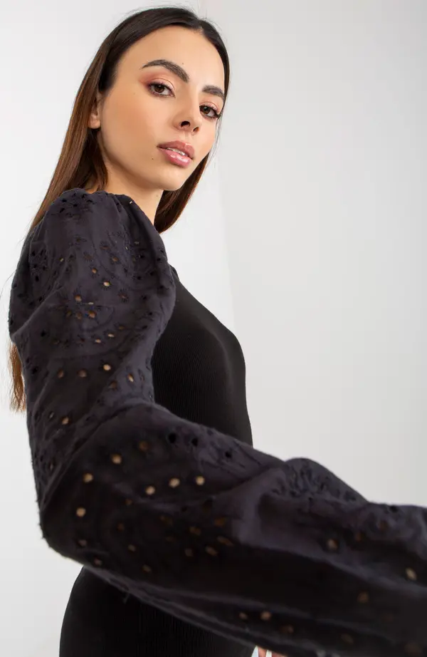 Och Bella Blouse-TW-BZ-OB-046.62P-black