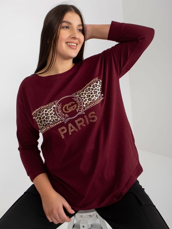 VITON Blouse-VI-BZ-2901.49P-dark purple