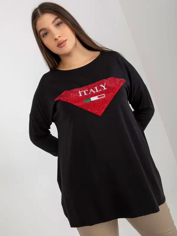 Vikki Blouse-VI-BZ-2911.82P-black