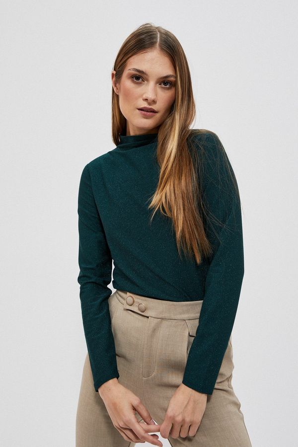 Moodo Blouse with metal thread