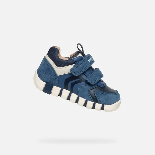 GEOX Blue Boys' Shoes for First Steps Geox Iupidoo Boy - Boys