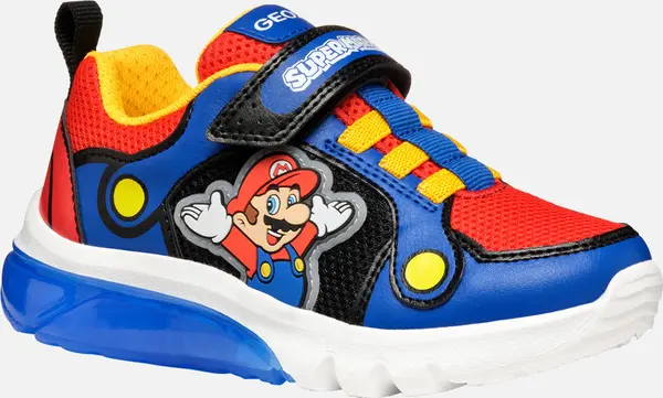 GEOX Blue boys' sneakers Geox Ciberdron - Boys