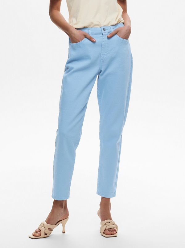 Only Blue cropped mom jeans ONLY Veneda - Women