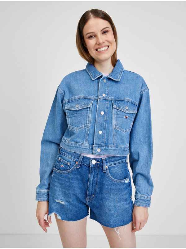 Tommy Hilfiger Blue Denim Jacket Tommy Jeans - Women