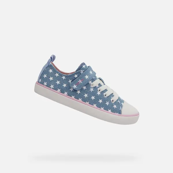 GEOX Blue Girls Sneakers Geox Gisli - Girls