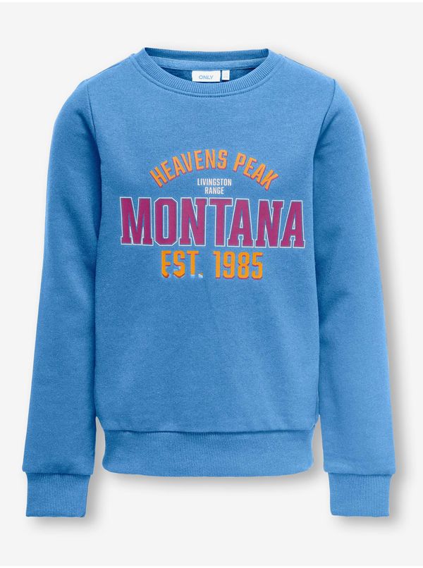 Only Blue Girls' Sweatshirt ONLY Cali - Girls
