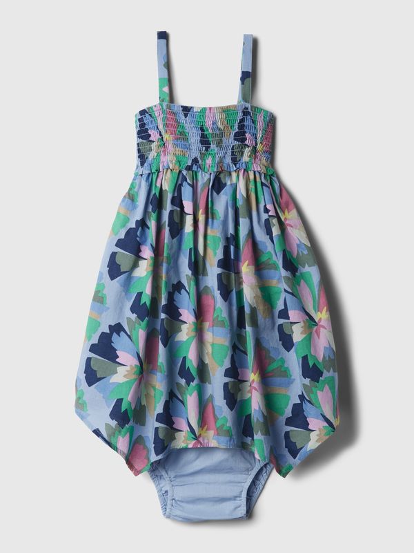 GAP Blue Girly Patterned Dress GAP