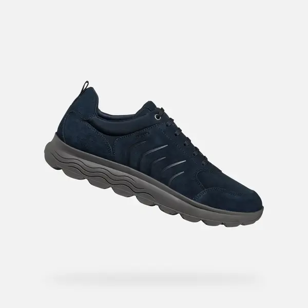 GEOX Blue Men's Geox Spherica Sneakers - Mens