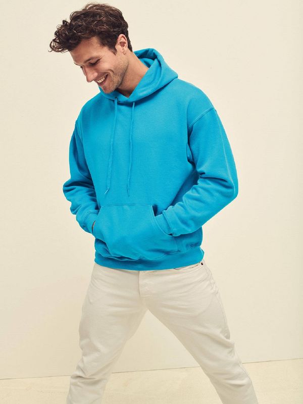 Fruit of the Loom Blue Men's Hooded Sweat Fruit of the Loom