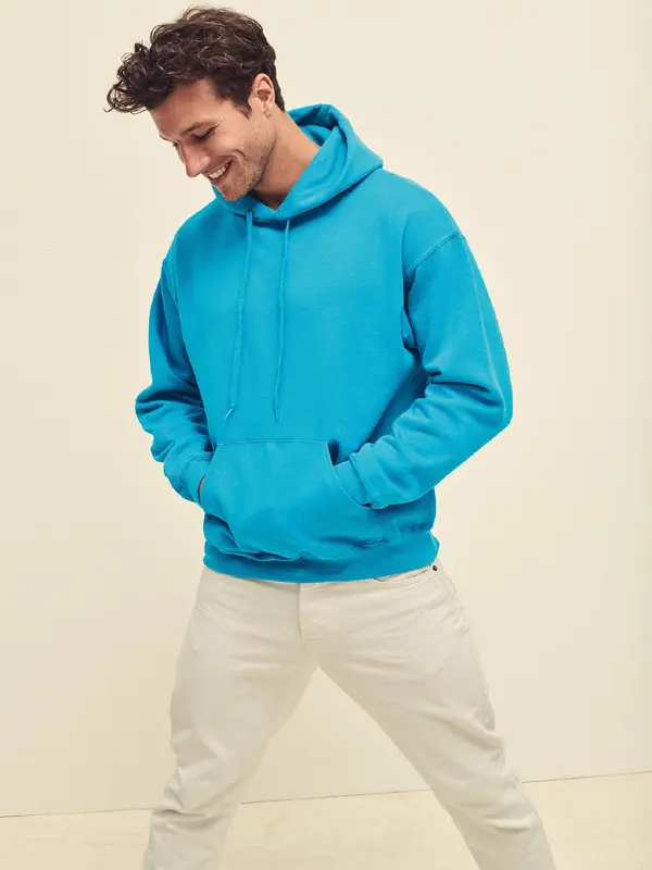 Fruit of the Loom Blue Men's Hooded Sweat Fruit of the Loom