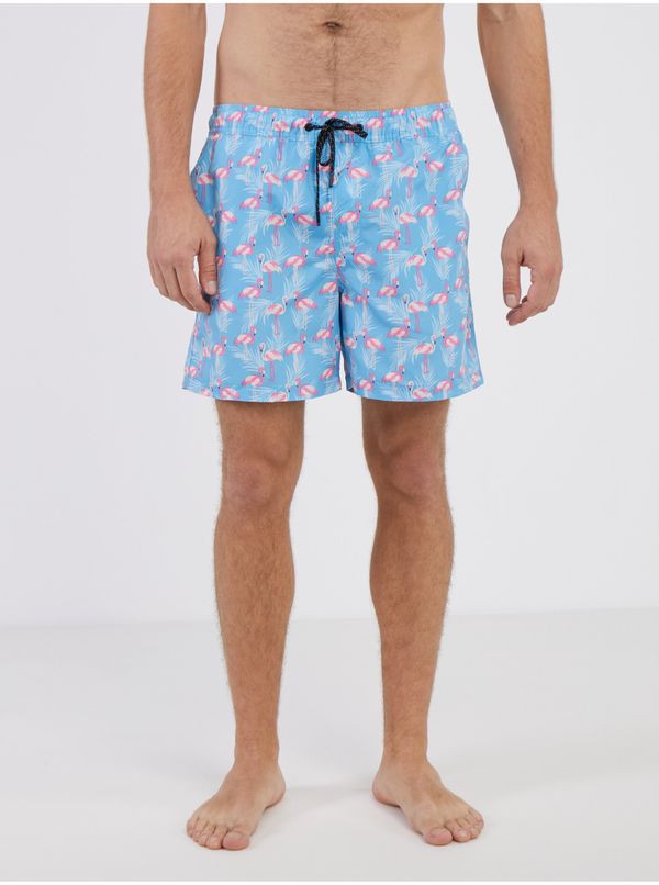 Jack & Jones Blue Mens Patterned Swimwear Jack & Jones Fiji - Men