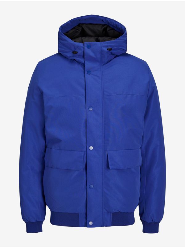Jack & Jones Blue men's winter jacket Jack & Jones Champ - Men's