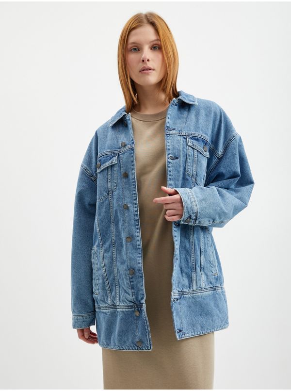 Only Blue Oversize Denim Jacket ONLY Raven - Women