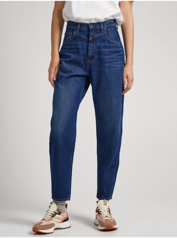 Pepe Jeans Blue Women Mom Jeans Jeans Rachel - Women