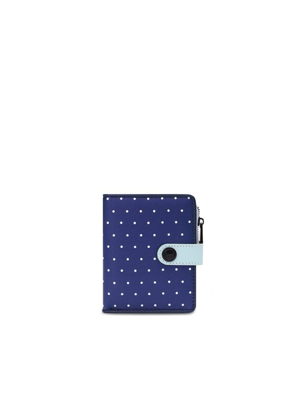 VUCH Blue women's polka dot wallet VUCH Cetrin