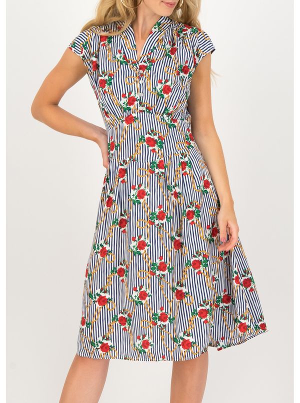 Blutsgeschwister Blutsgeschwister цветна лятна рокля силен и нежен ден круиз - жени