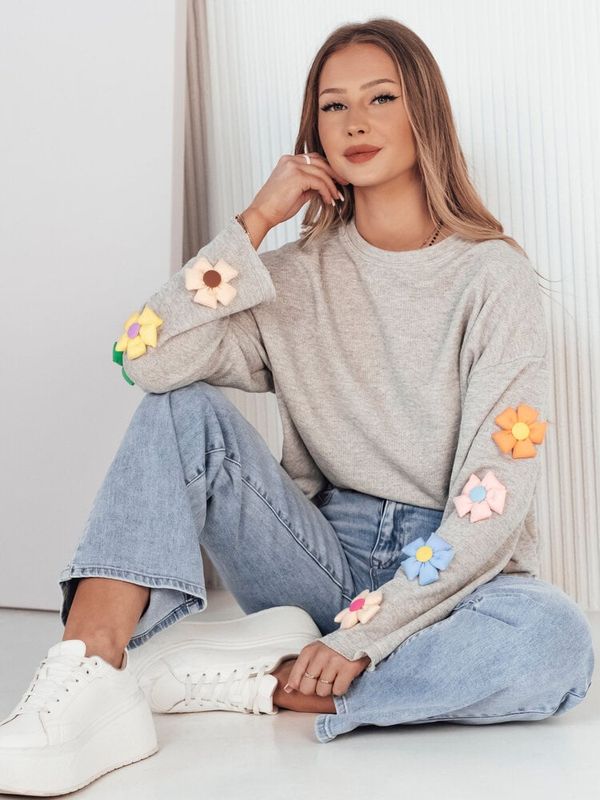 DStreet Bluza damska oversize RAWEL szara Dstreet