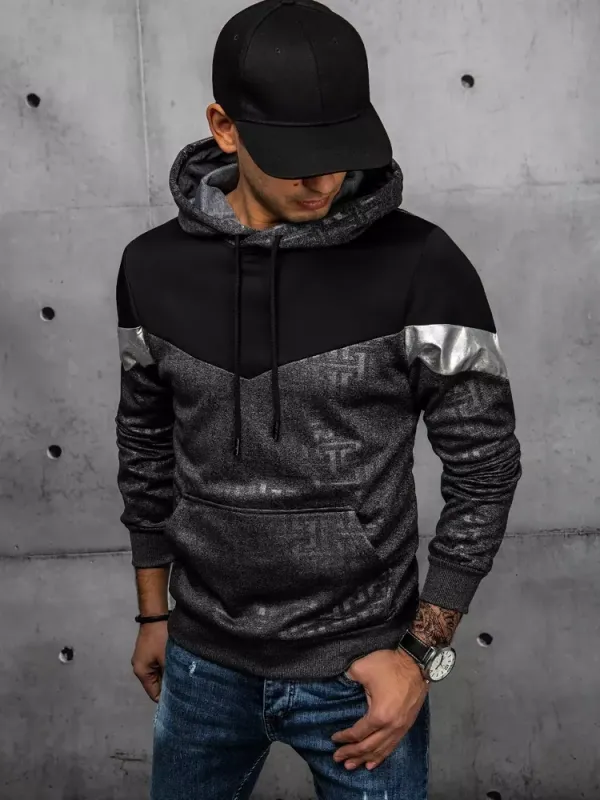 DStreet Bluza męska szara Dstreet