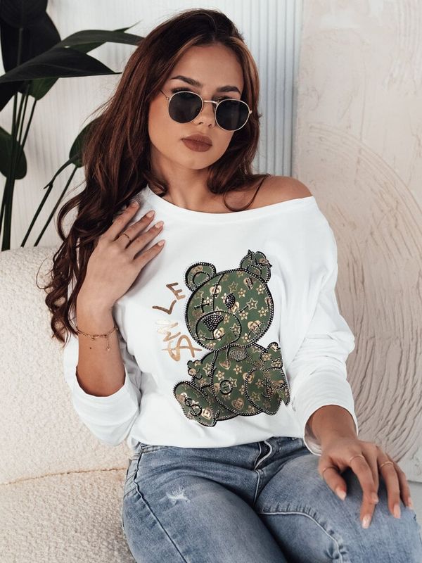 DStreet Bluzka damska OSTIO biała Dstreet