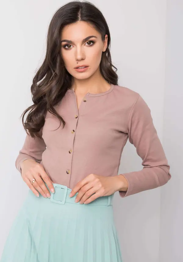 NieZnaszMnie Bodysuit-TW-BO-G-087.99-dark beige