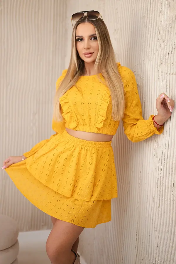Kesi Boho dress mustard