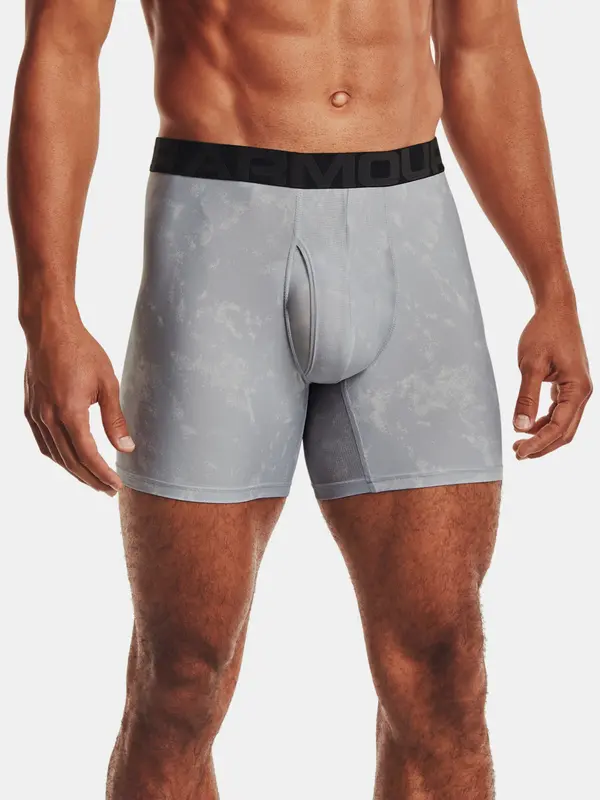 Under Armour Боксерки Under Armour UA Tech 6in Novelty, комплект от 2 броя - сиви