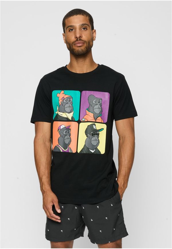 Mister Tee Bored Gorilla Multi Tee black