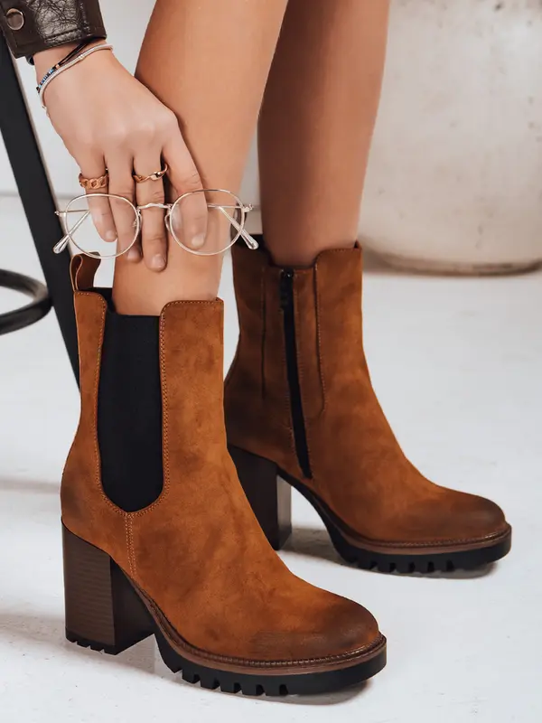 DStreet Боти до глезена с токчета