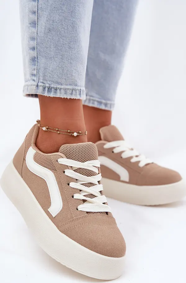 Boto Boto Дамски Кецове На Платформа Хаки Tellnira