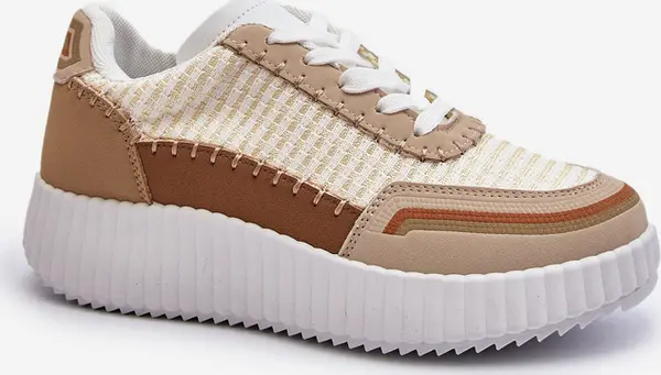 Boto Boto Дамски кецове на платформа в бежово Redala