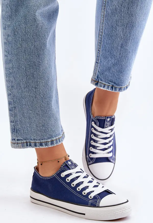 Boto Boto Дамски класически кецове тъмносини Ecoma