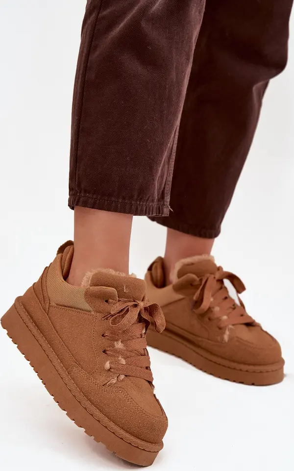 Boto Boto Дамски маратонки с подплатена вътрешност Camel Cyrissa