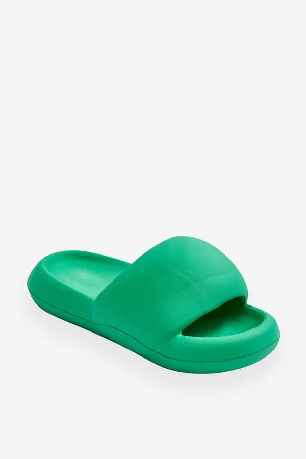 Boto Boto Дамски олекотени дунапренени чехли на платформа Green Milton