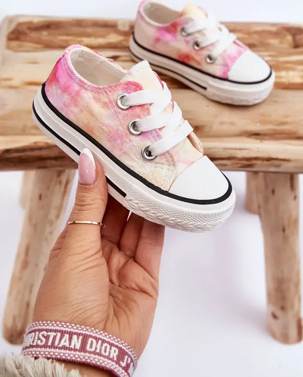 Boto Boto Детски класически кецове с Tie-Dye ефект Simba