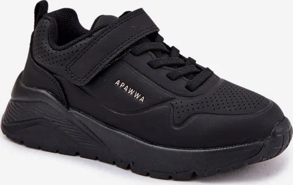 Boto Boto Детски Леки Спортни Обувки На Платформа Черни Mirivia