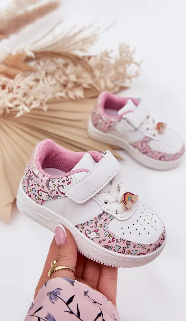 Boto Boto Детски маратонки спортни обувки еднорози розови Thalia
