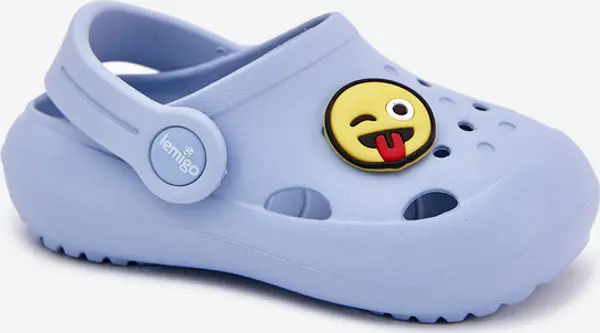 Boto Boto Детски Пластмасови Чехли С Принт Небесносини LEMIGOSE 880