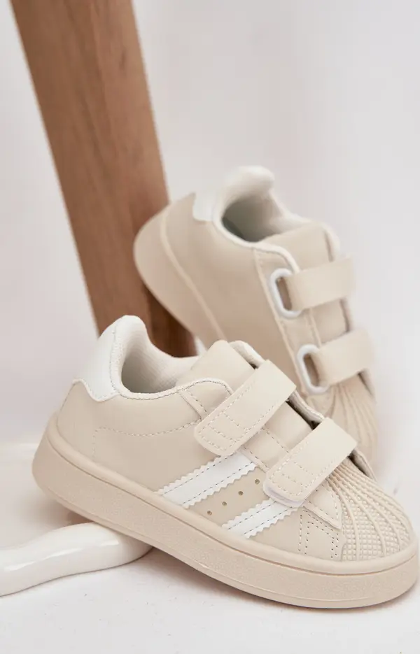 Boto Boto Детски Спортни Обувки Сникърси От Еко Кожа Бежови Renel