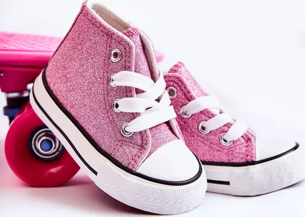 Boto Boto Детски високи маратонки Pink Catrina