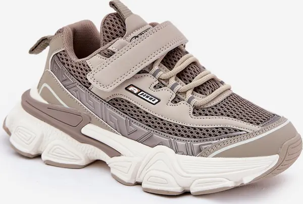 Boto Boto Кецове Спортни Обувки За Деца С Велкро Хаки Ronivelle