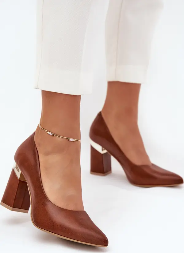 Boto Boto Кожени Чепици Левски 3117 Тъмнокафяви