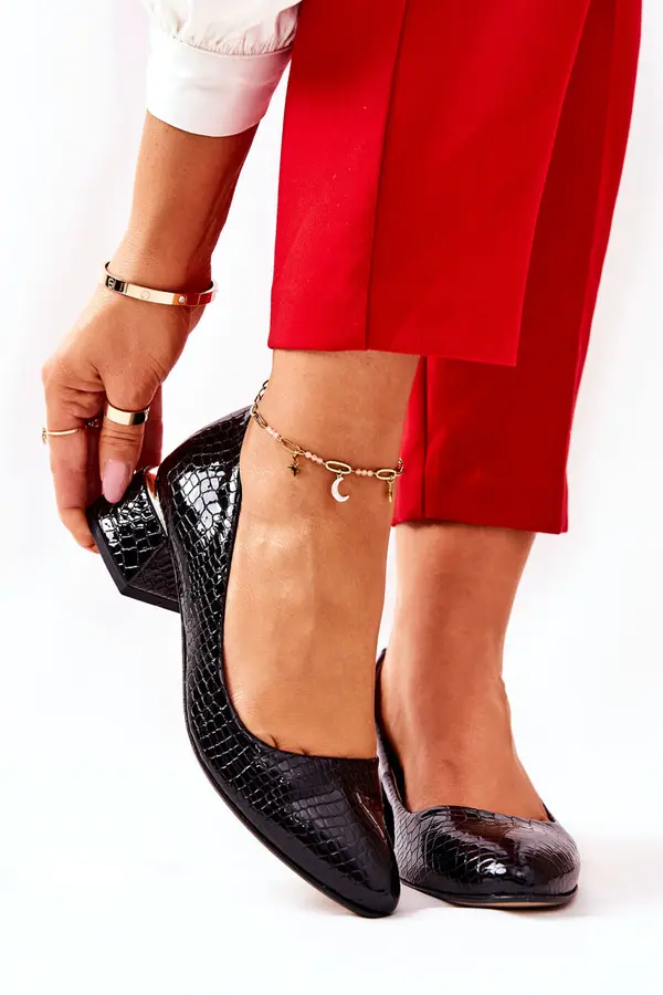 Boto Boto Лачени змийски помпи Lewski 3118 Черни