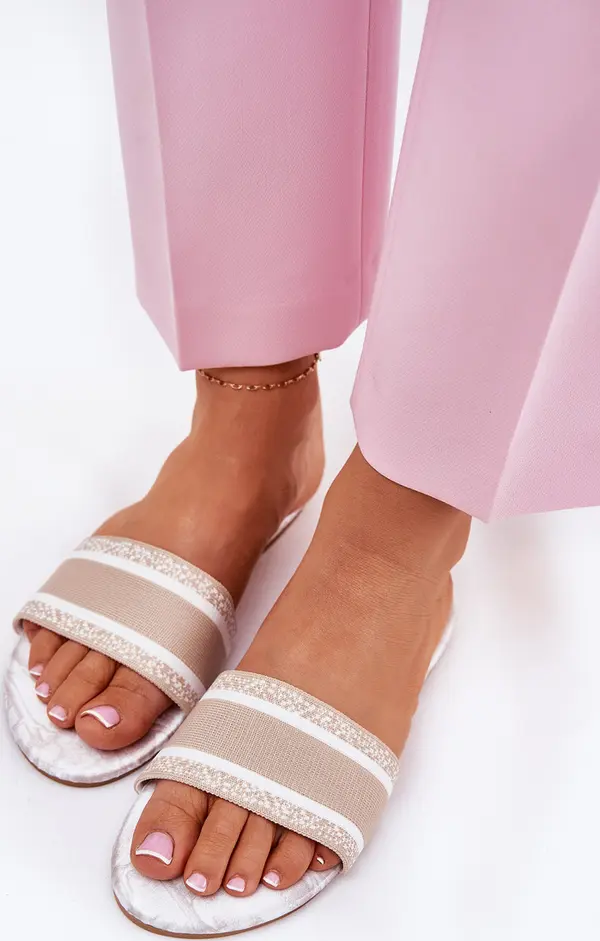 Boto Boto Моделирани Плоски Дамски Сандали Бежови Leysi