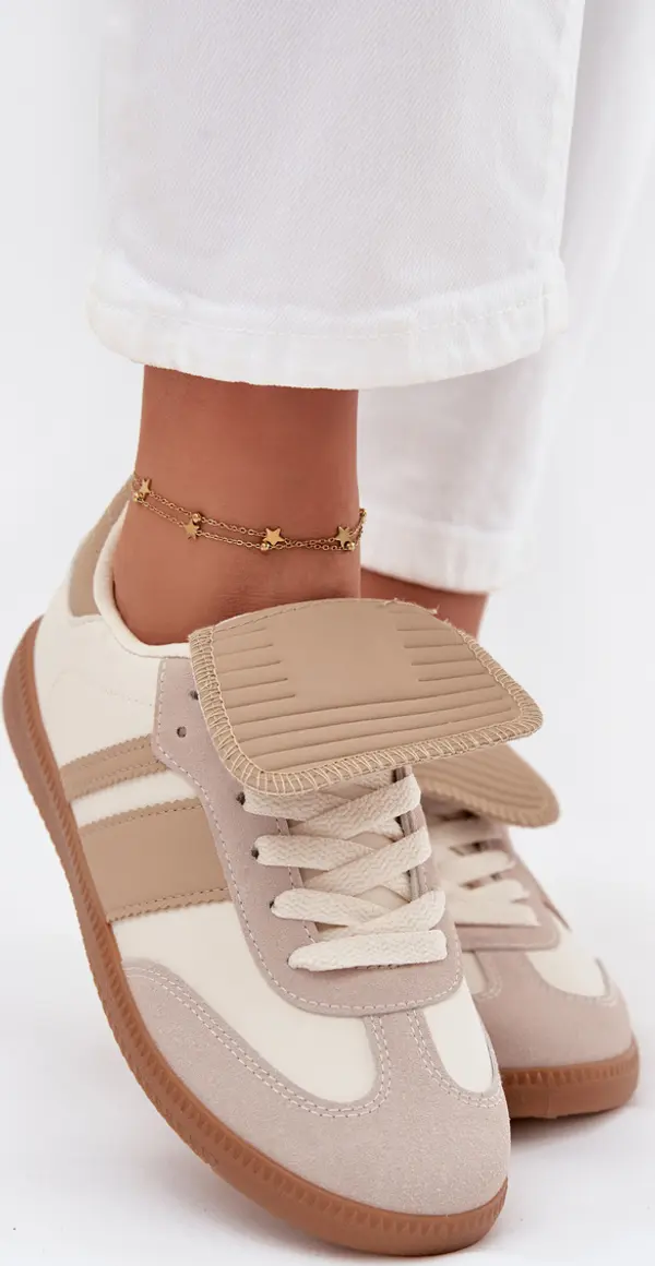 Boto Boto Ниски дамски маратонки с обърнат език бежови Ardira