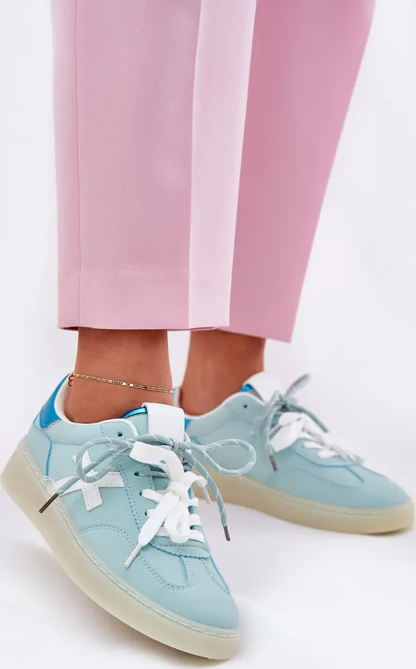 Boto Boto Ниски Дамски Спортни Обувки С Леопардов Дизайн В Мента Зелеелис