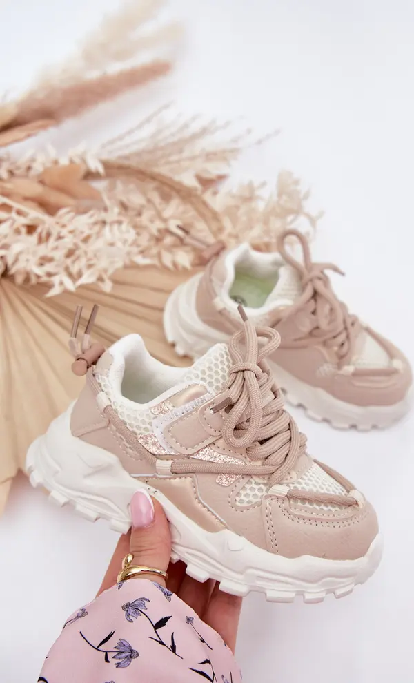 Boto Boto Спортни обувки маратонки за деца бежови Tilvianea